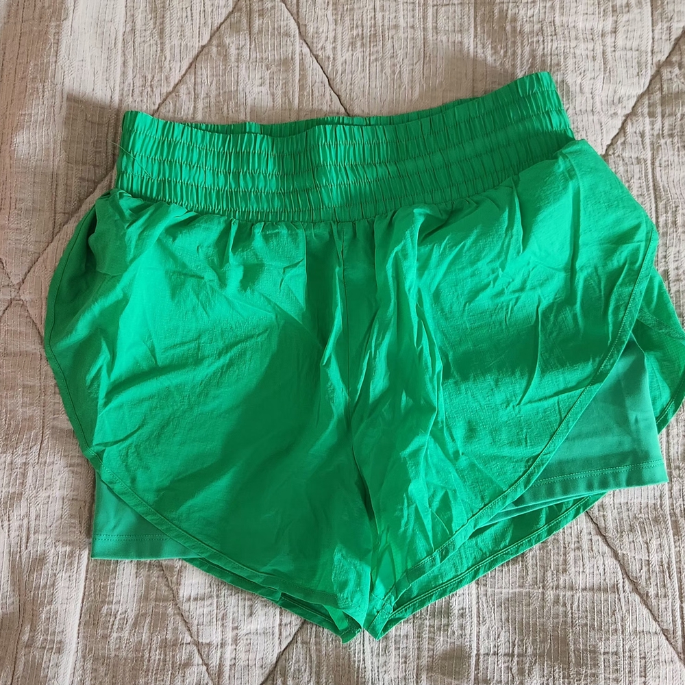 Green Women's Shorts